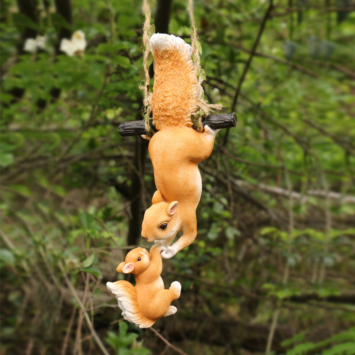 Mother Child Squirrel Resin Ha - Resin Art Tree ulasan dan harga