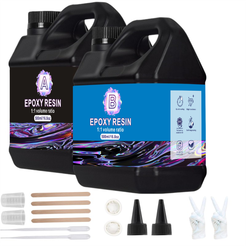 Crystal Clear Epoxy Resin AB A - Resin Art Ratio ulasan dan harga