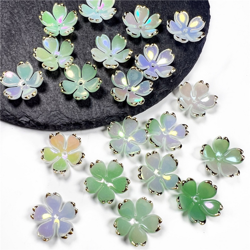 50pcs/lot 19mm Acrylic Cherry  - Resin Art Jewelry Kit ulasan dan harga