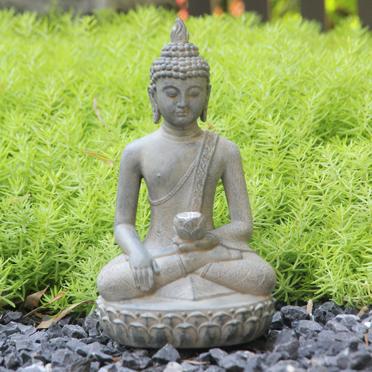 Zen-Inspired Solar-Powered Bud - Resin Art India ulasan dan harga