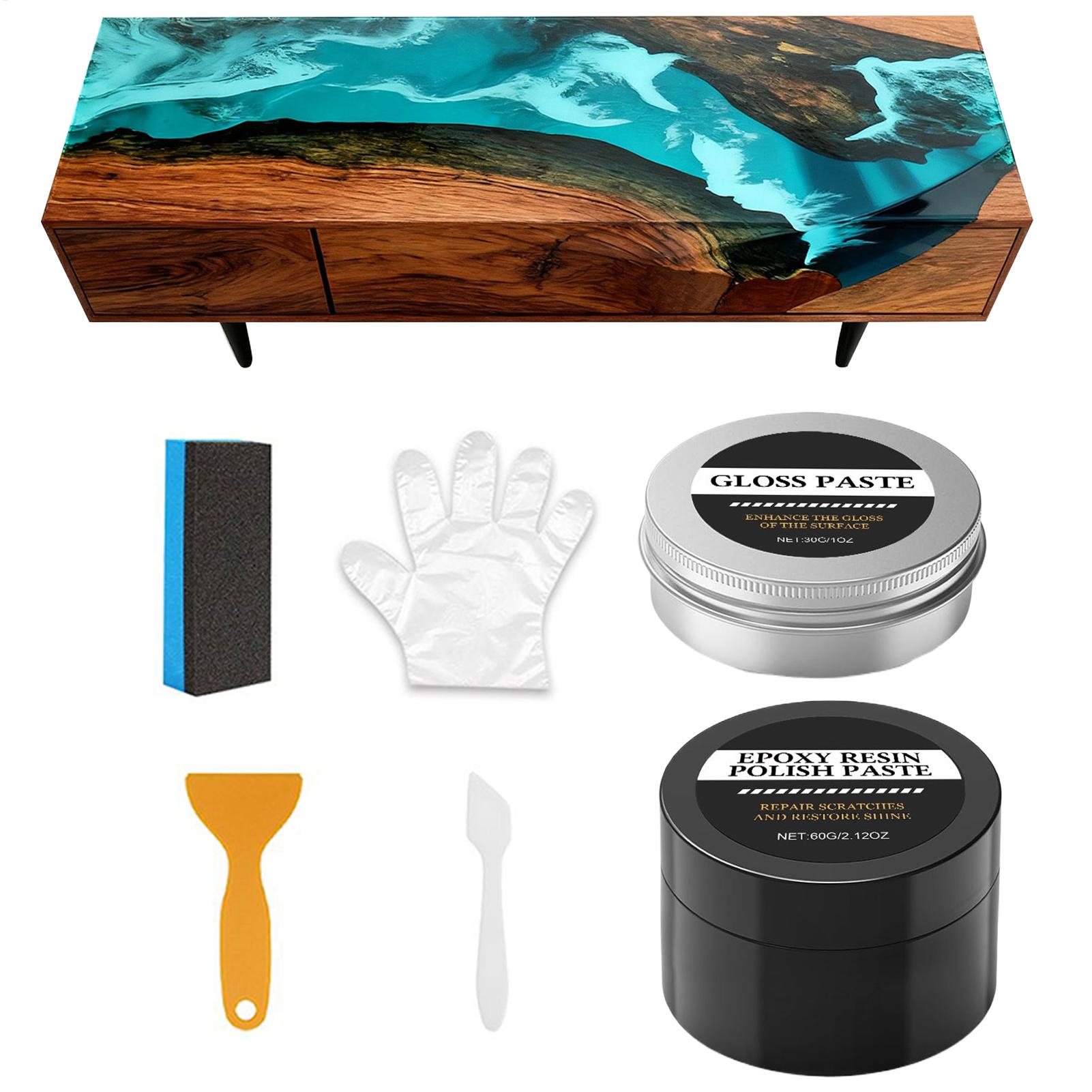 Epoxy Resin Polishing Kit - Cr - Resin Art Set ulasan dan harga
