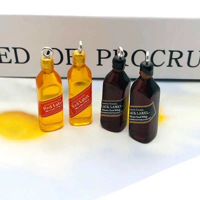 10Pcs Tiny Wine Bar Bottle Res - Resin Art Jewelry Kit ulasan dan harga