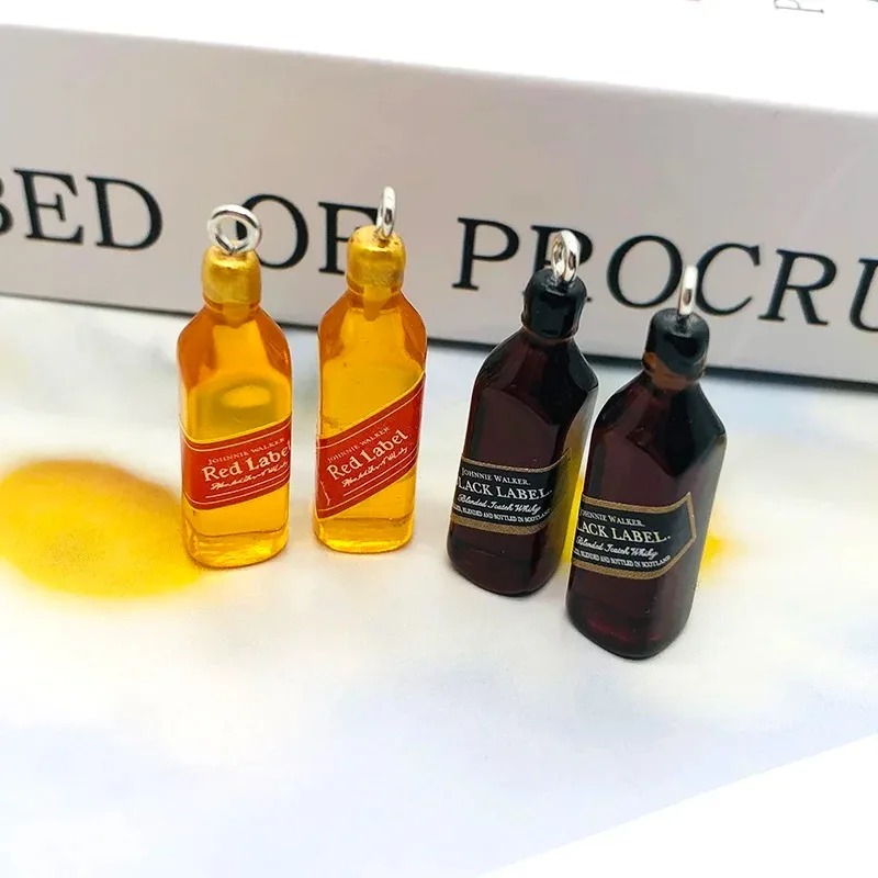 10Pcs Tiny Wine Bar Bottle Res - Resin Art Jewelry Kit ulasan dan harga