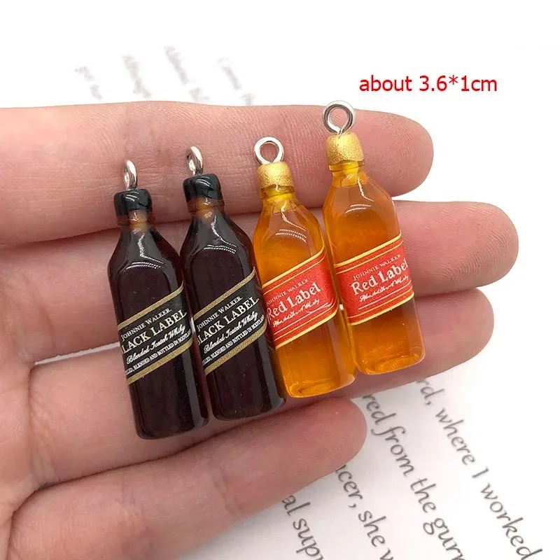 10Pcs Tiny Wine Bar Bottle Res - Resin Art Jewelry Kit ulasan dan harga