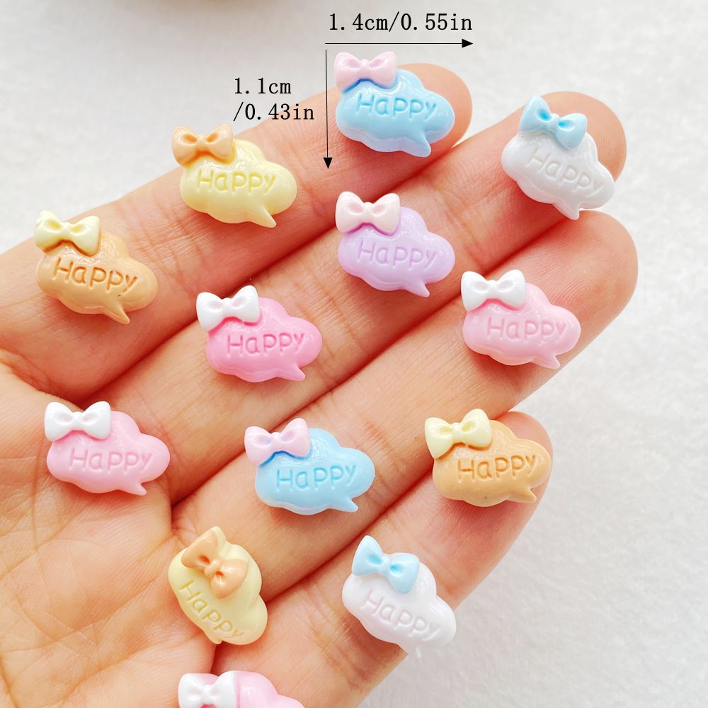 30Pcs Cute Mini Cartoon Colorf - Resin Art And Design ulasan dan harga