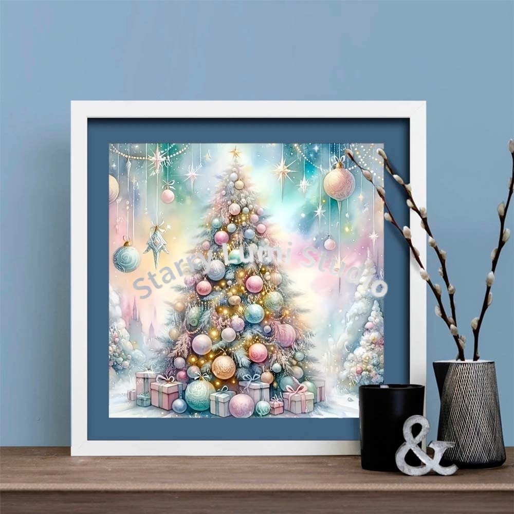Diamond Painting Kit Christmas - Resin Art Tree ulasan dan harga