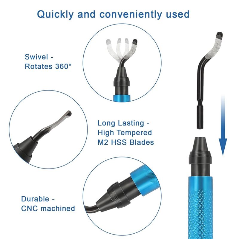 A21Q -Deburring Tool Kit, 6-1/ - Resin Art Youtube ulasan dan harga