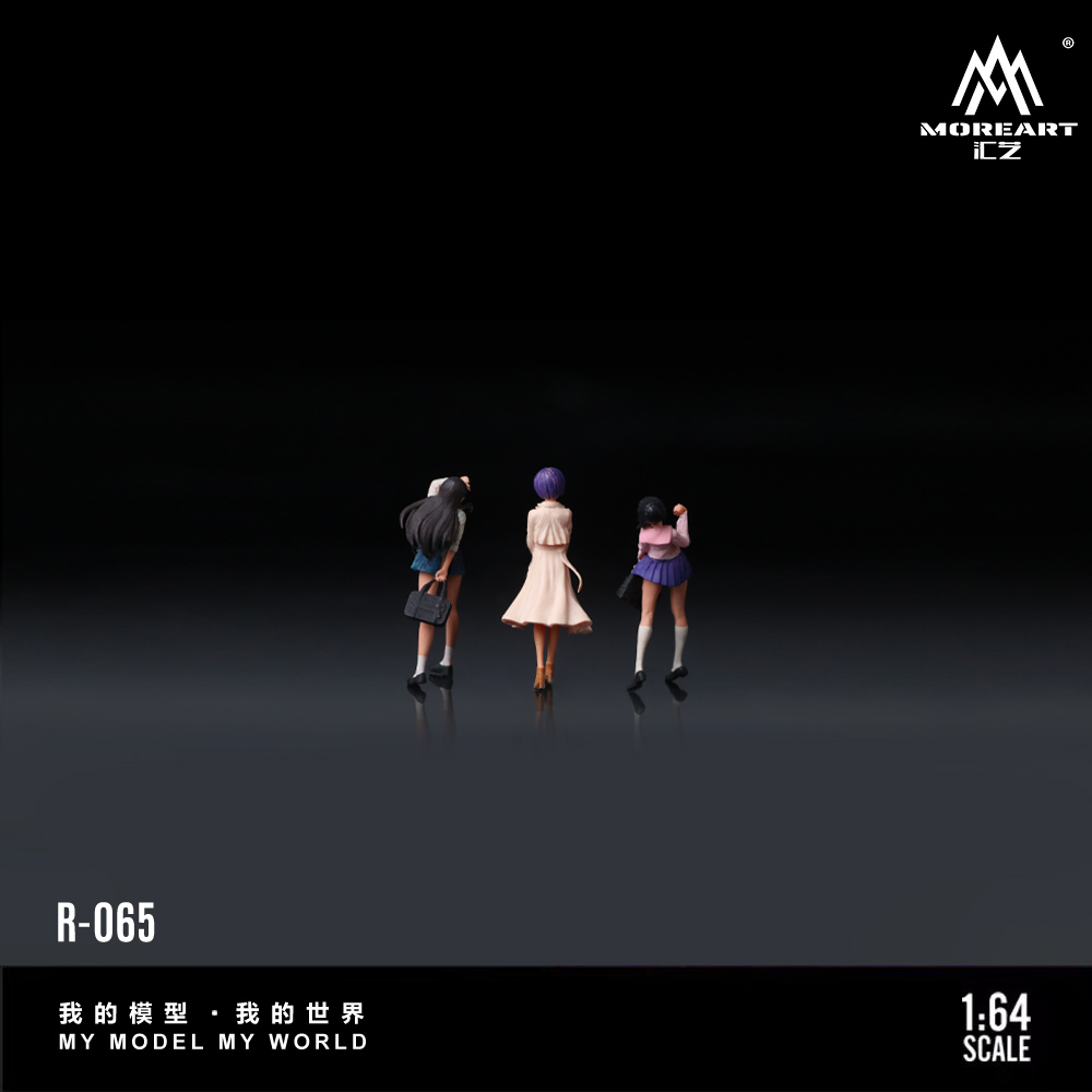 More Art 1:64 Dynamic Girl Dol - Resin Art Set ulasan dan harga