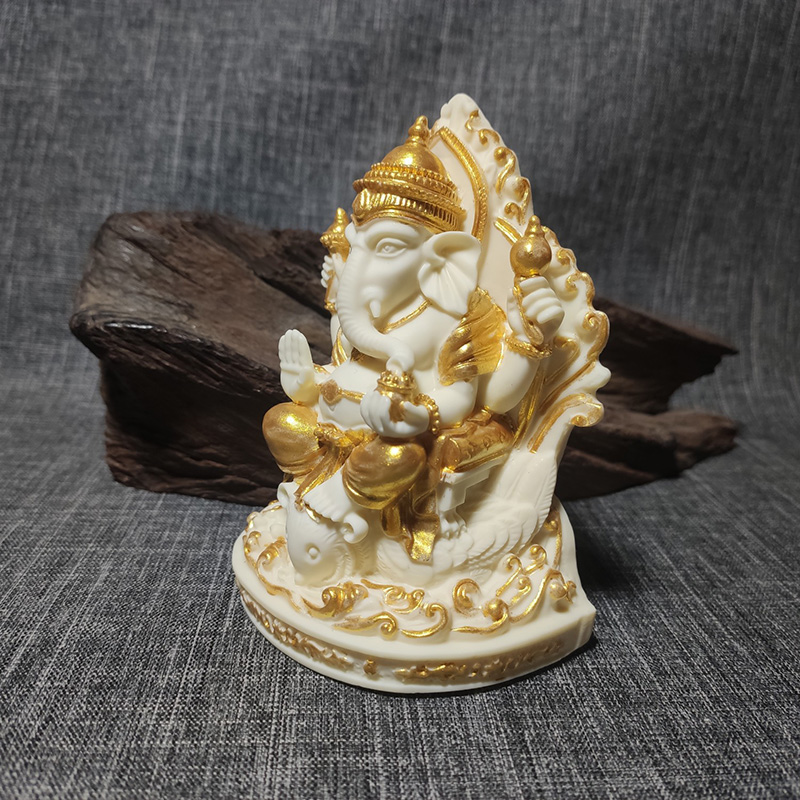 Hinduism Elephant Ganesha Figu - Resin Art India ulasan dan harga