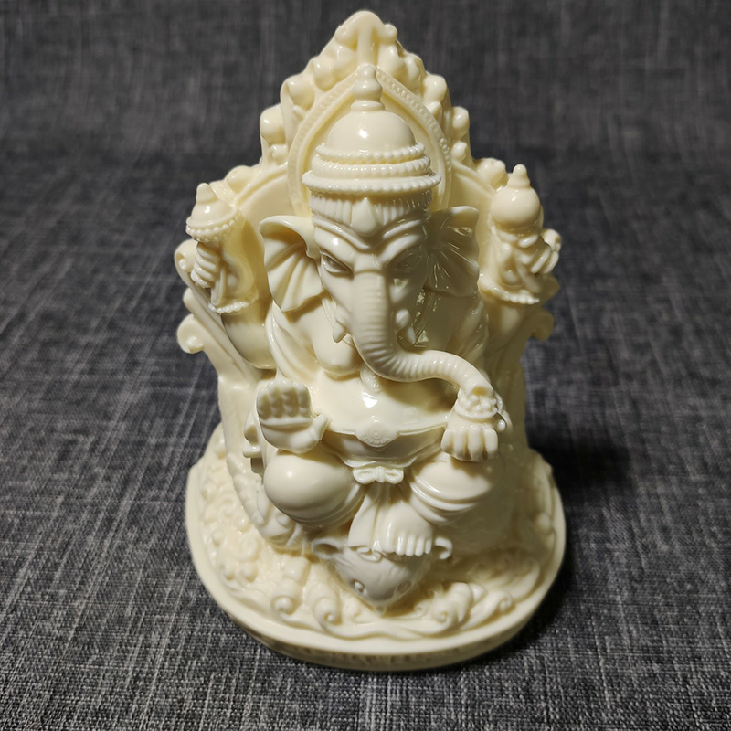 Hinduism Elephant Ganesha Figu - Resin Art India ulasan dan harga