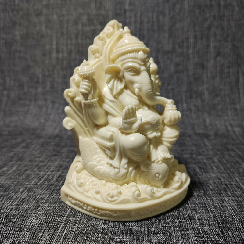 Hinduism Elephant Ganesha Figu - Resin Art India ulasan dan harga