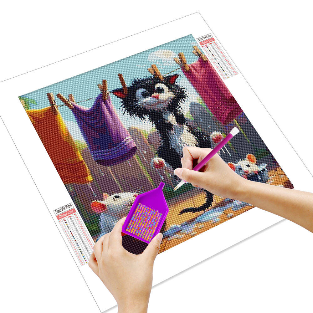 Huacan Animal 5D Diamond Paint - Resin Art And Design ulasan dan harga