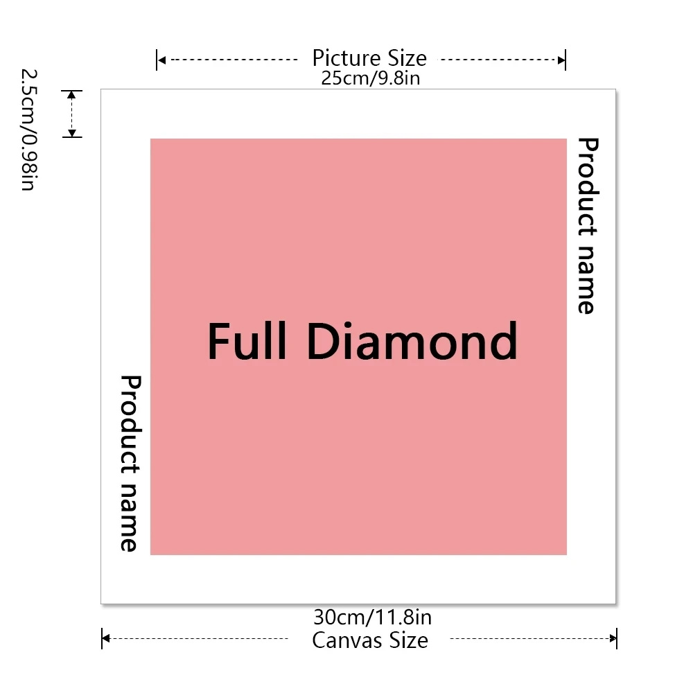 Huacan Animal 5D Diamond Paint - Resin Art And Design ulasan dan harga