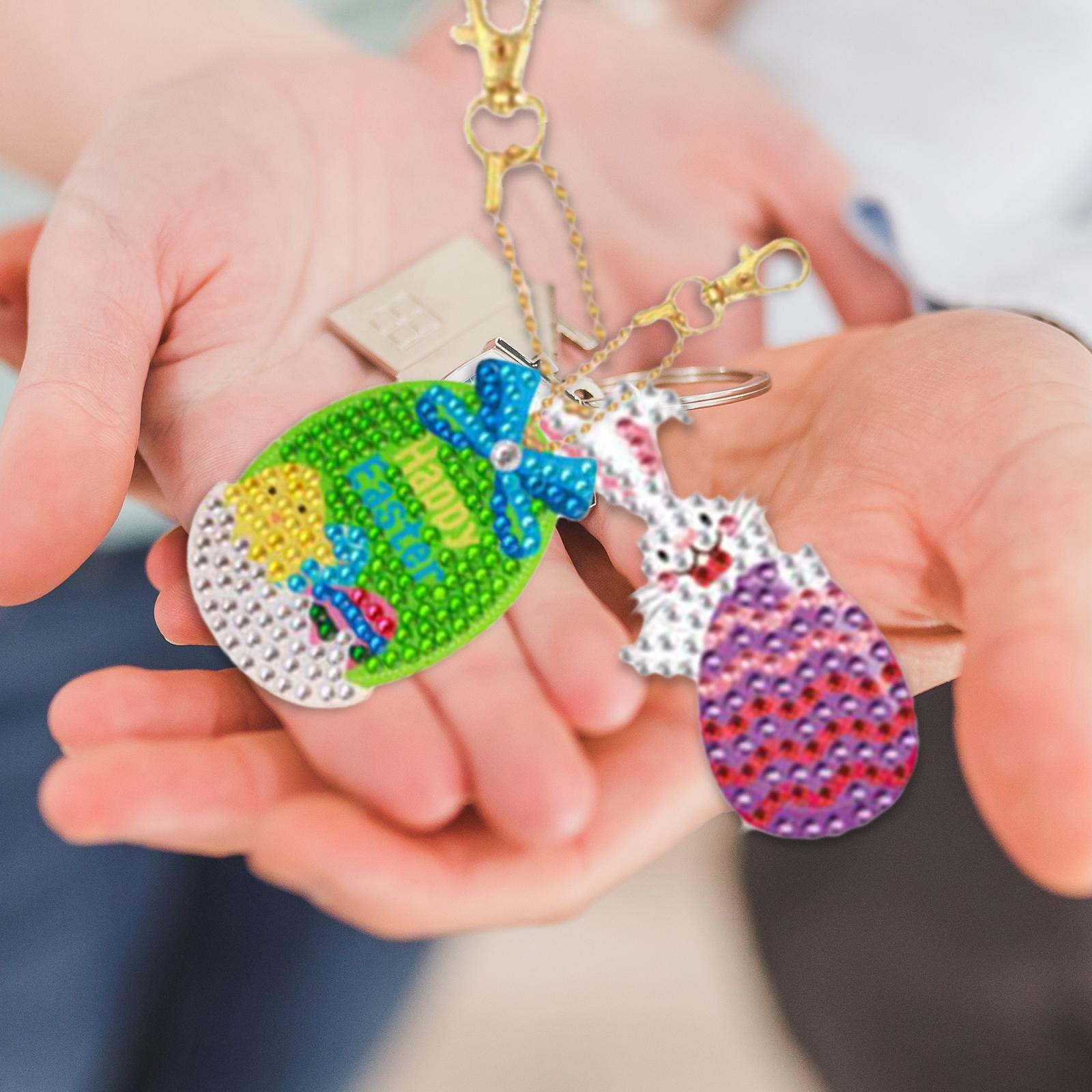 DIY Diamond Painting Keychain  - Resin Art Keychain Design ulasan dan harga