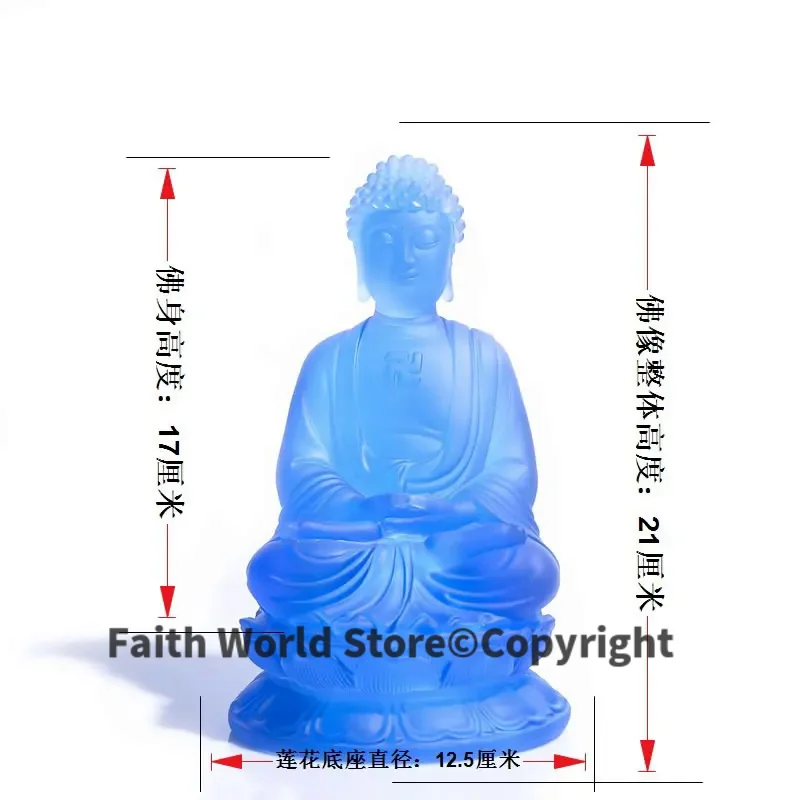 21CM tall # Greco-Buddhist HOM - Resin Art India ulasan dan harga