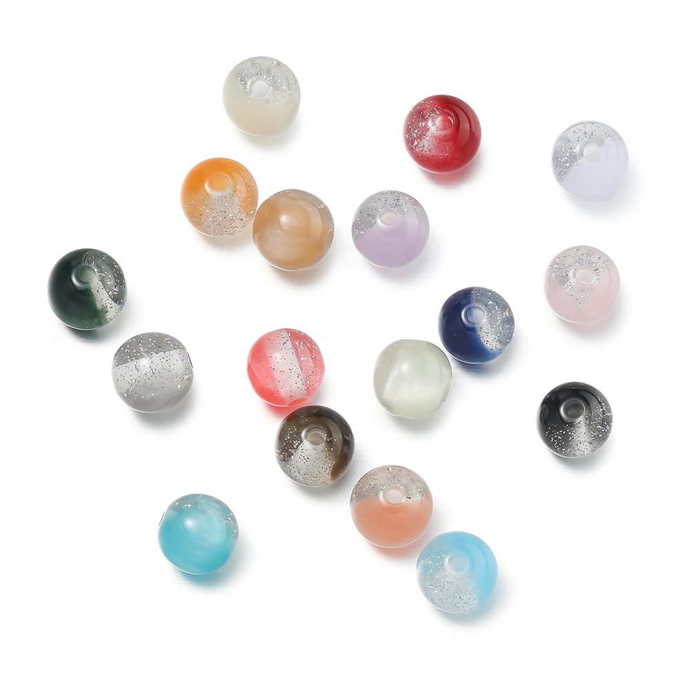 10Pcs/lot 8-12mm Resin Cat Eye - Resin Art Jewellery ulasan dan harga