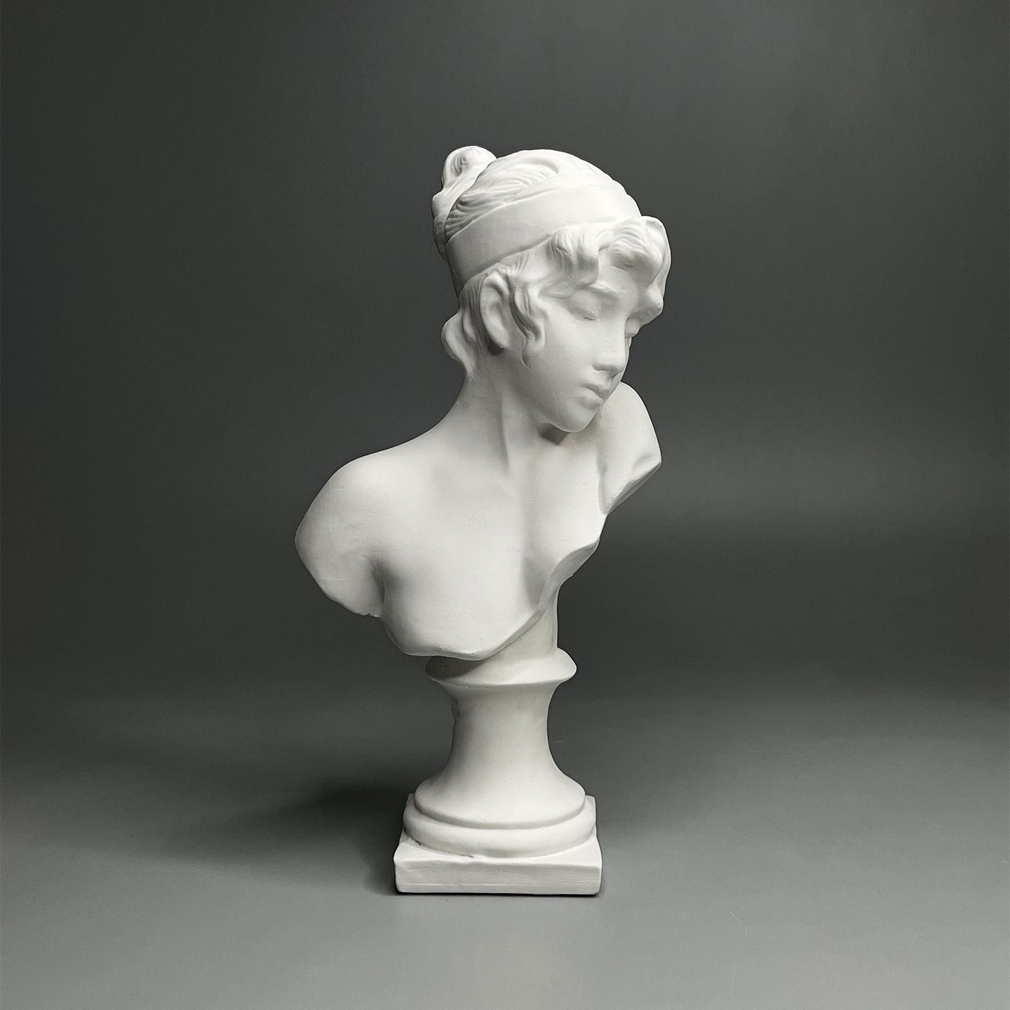 Greek Sappho Bust Statue Resin - Resin Art Aesthetic ulasan dan harga