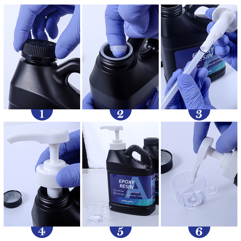 2000ML Epoxy Resin Kit 1:1 Rat - Resin Art Ratio ulasan dan harga