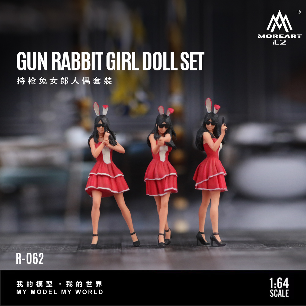 More Art 1:64 The Bunny Girl M - Resin Art Set ulasan dan harga