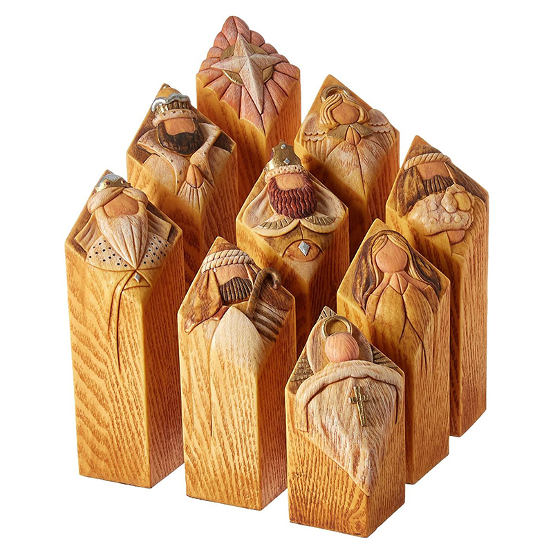 Heaven Nativity Tree Pillar St - Resin Art Tree ulasan dan harga